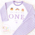 Purple Bakery Birthday PJs, Patisserie When I Wake Up I’ll Be..., Purple Pancakes Toddler Pyjamas, Girls Birthday Pyjamas, Purple Croissant