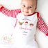 First Christmas Baby Grow , My First Christmas, Custom Name Sleepsuit, Baby’s First Christmas, Personalised Christmas Baby Outfit