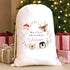 My first Christmas Sack, Personalised Christmas Bag, Santa sack, Babies 1st Christmas, Christmas Eve Bag, Custom Baby Gift, Baby Girl/Boy