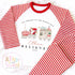 Personalised Christmas Pyjamas, Christmas Eve Pyjamas, Christmas Nightwear, Childrens Christmas pjs, Xmas pjs, Kids Christmas Pjs