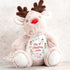 My First Christmas Reindeer, Personalised Reindeer Soft Toy, Baby’s First Christmas Soft Toy Gift, My First Christmas Keepsake Gift