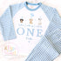 Puppy Dog Birthday Pyjamas, When I Wake Up I’ll Be, Puppy PJs – When I Wake Up I’ll Be 1, 2, 3, Personalised Puppy Birthday Pyjamas