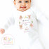First Christmas Baby Grow , My First Christmas, Custom Name Sleepsuit, Baby’s First Christmas, Personalised Christmas Baby Outfit