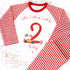 Personalised Red Lightning Racing Car Pyjamas, Blue Birthday Racing Pyjamas, When i wake up i&