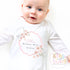 Flower Girl Sleepsuit, Baby Flower Girl Babygrow, Flower Girl Pyjamas, Will you be my flower girl, Flower Girl Gift, Floral Sleepsuit