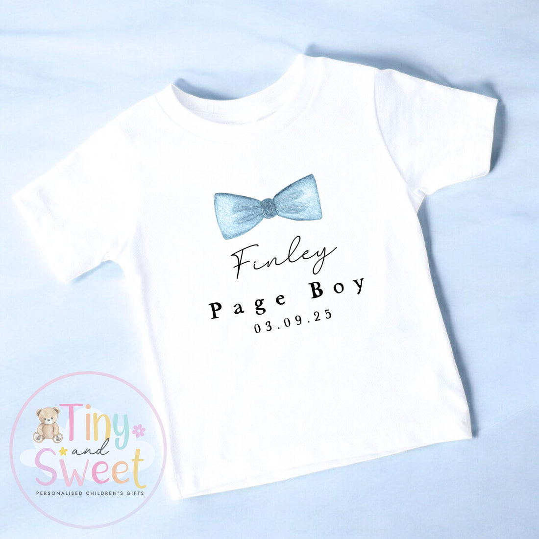 Page Boy T Shirt, Baby Page Boy Tee, Page Boy Top, Will you be my page boy, Page Boy Gift, Floral T Shirt