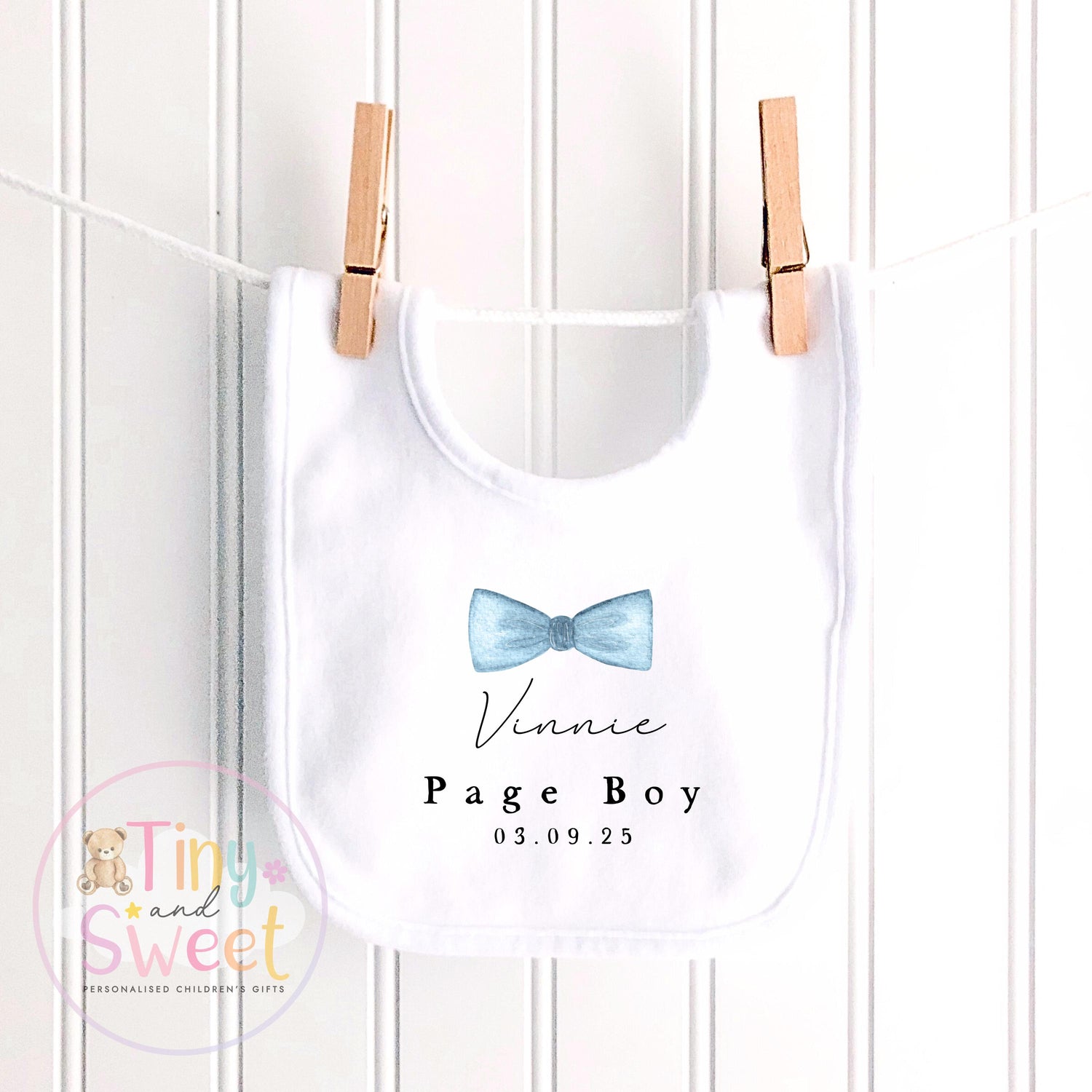 Page Boy Sleepsuit, Baby Page Boy Babygrow, Page Boy Pyjamas, Will you be my page boy, Page Boy Gift, Floral Sleepsuit