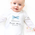 Page Boy Sleepsuit, Baby Page Boy Babygrow, Page Boy Pyjamas, Will you be my page boy, Page Boy Gift, Floral Sleepsuit