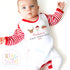 First Christmas Baby Grow , My First Christmas, Custom Name Sleepsuit, Baby’s First Christmas, Personalised Christmas Baby Outfit