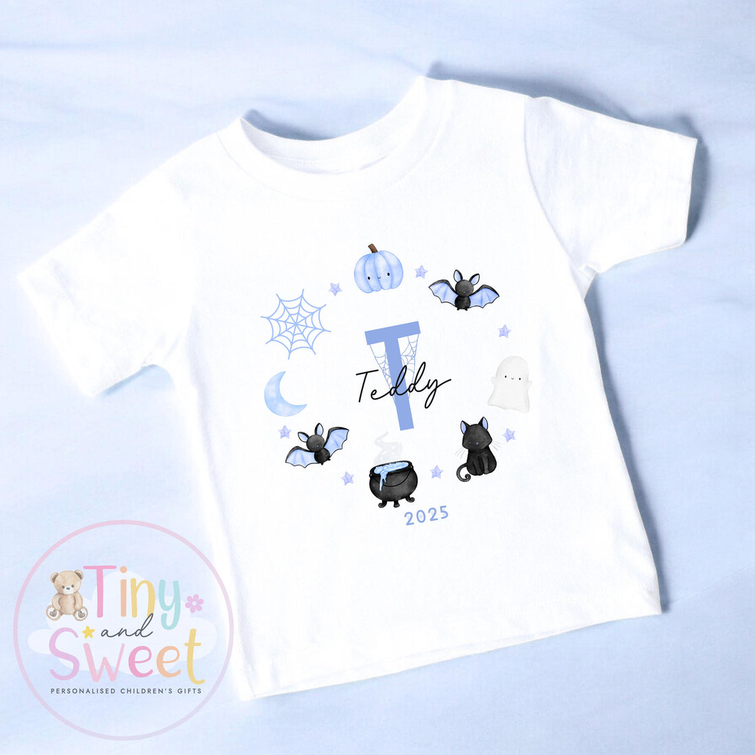 Personalised Halloween T Shirt – Toddler Halloween – Spooky Costume – Custom Tee – Halloween Baby Gift, Halloween Childrens Gift, Boo Basket