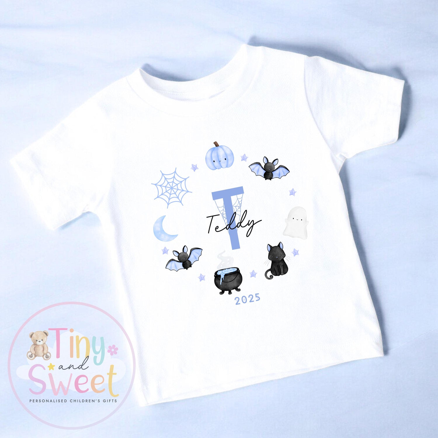 Personalised Halloween T Shirt – Toddler Halloween – Spooky Costume – Custom Tee – Halloween Baby Gift, Halloween Childrens Gift, Boo Basket