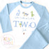 Blue Dinosaur Personalised Birthday Pyjamas