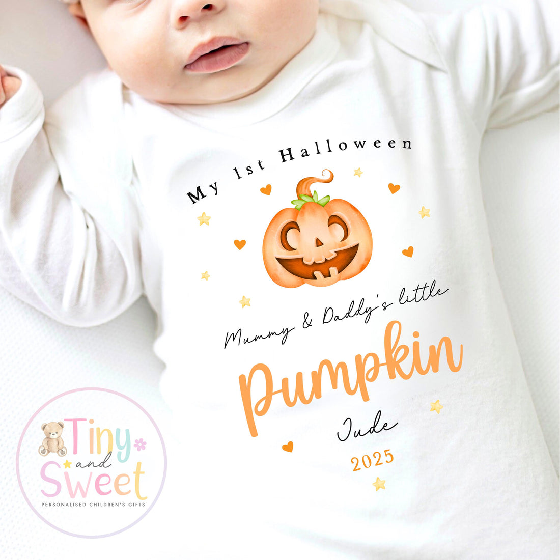 First Halloween T Shirt, Baby 1st Halloween Gift Idea, 1st Halloween Babygrow, Halloween Outfit for baby, Halloween costume