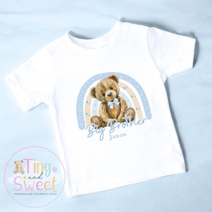 Big Brother &amp; Little Brother Matching Outfits, Big Brother Reveal outfit, Announcement Gift for Siblings and Family, Big Brother Tee