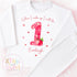 Strawberry Birthday Pyjamas, When I Wake Up I’ll Be, Strawberry PJs – When I Wake Up I’ll Be 1, 2, 3, Personalised Berry Birthday Pyjamas