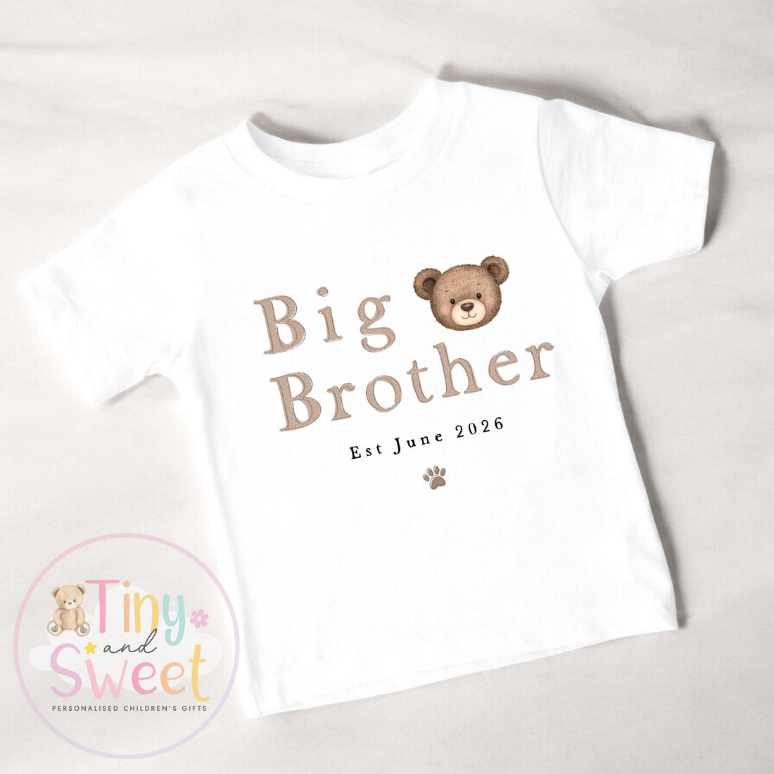 Big Brother Personalised Sweatshirt - Big Brother Announcement - Promoted to Big Brother - Sibling Announcement - Big Brother Gift