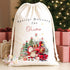 My first Christmas Sack, Personalised Christmas Bag, Santa sack, Babies 1st Christmas, Christmas Eve Bag, Custom Baby Gift, Baby Girl/Boy