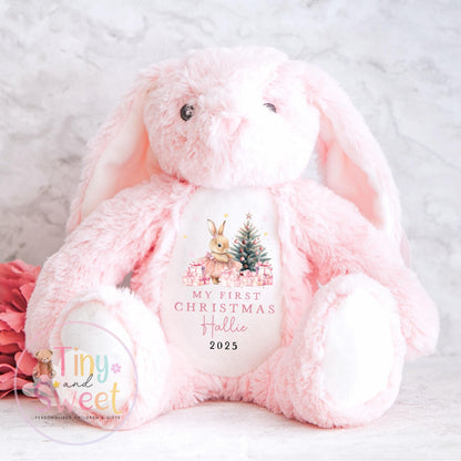 Personalised Christmas Teddy, Personalised Christmas Toy, 1st Christmas, 1st Christmas Toy, Christmas Plush, Christmas Teddy, Christmas Gift