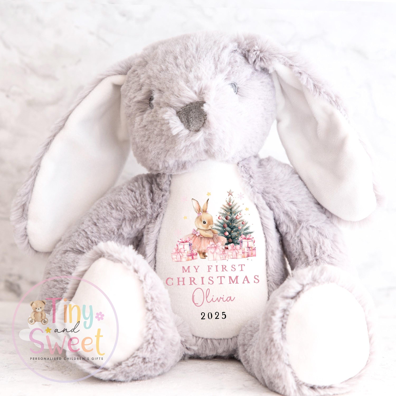 Personalised Christmas Teddy, Personalised Christmas Toy, 1st Christmas, 1st Christmas Toy, Christmas Plush, Christmas Teddy, Christmas Gift