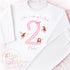 Pink Fairy Personalised Birthday Pyjamas: Plain White When I wake up I&