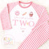 Pink Sweets Personalised Birthday Pyjamas: When I wake up I&