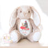 My First Christmas Bunny, Personalised Christmas Soft Toy, Baby’s First Christmas Soft Toy Gift, My First Christmas Keepsake Gift