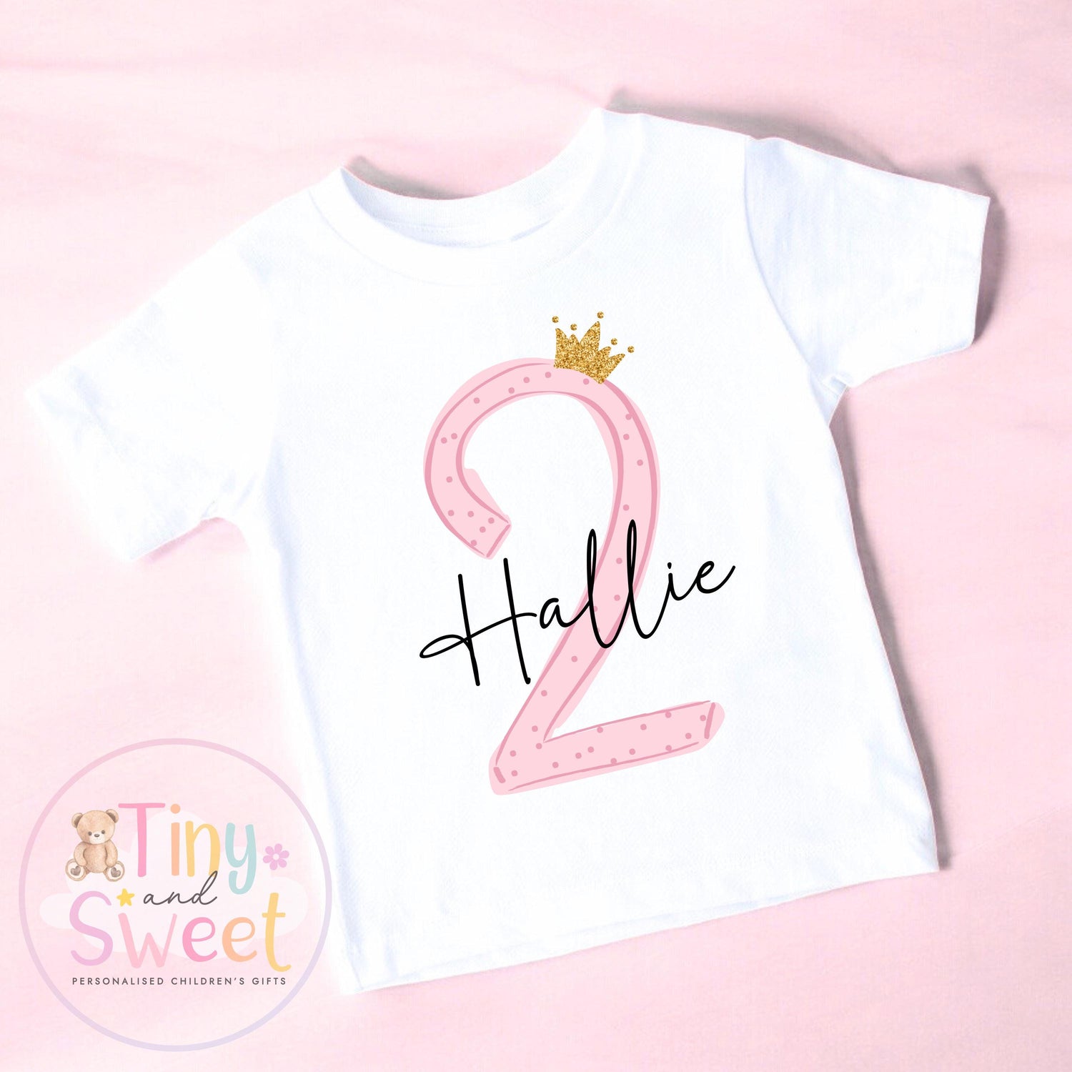 Personalised Birthday T Shirt, Number Bday Tee, Birthday Gift, Toddler Birthday Top, Child Birthday T Shirt, Birthday Keepsake, Number Top