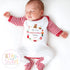 First Christmas Baby Grow , My First Christmas, Custom Name Sleepsuit, Baby’s First Christmas, Personalised Christmas Baby Outfit