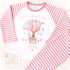 Personalised Pink Hot Air Balloon Birthday Pyjamas – Girls ‘When I Wake Up I’ll Be…’ PJs – Toddler Birthday Pjs, Cute Teddy Bear Pyjamas