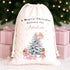 Personalised Christmas Sack, My First Christmas, Santa sack, Babies Fairy 1st Christmas, Christmas Eve Bag, Custom Baby Gift, Fairies