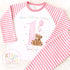 Pastel Rainbow Teddy Bear Birthday Pyjamas, When I Wake Up I’ll Be..., Teddy Bear Birthday PJs, Girls Sleepwear, Personalised Teddy Pjs