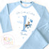Personalised Blue Air Plane Birthday Pyjamas – Boys ‘When I Wake Up I’ll Be…’ PJs – Toddler Birthday Pjs, Blue Aeroplane Pyjamas