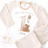 Beige Teddy Bear Birthday Pyjamas, When I Wake Up I’ll Be..., Teddy Bear Birthday PJs, Beige Boys Girls Sleepwear, Personalised Teddy Pjs