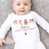 Personalised First Christmas Baby Grow , My First Christmas, Custom Name Sleepsuit, Baby’s First Christmas, Xmas Baby Outfit