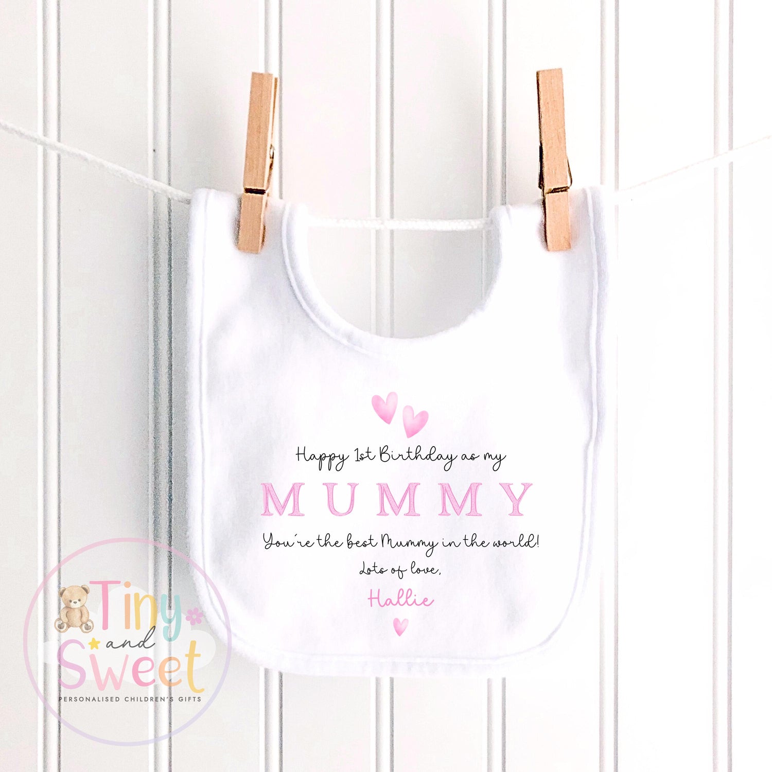 Happy Birthday Mummy, 1st Birthday as My Mummy, New Mum Gift, Mum Birthday, Mummy Birthday, Sleepsuit Babygrow Bodysuit Mum Birthday