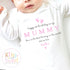 Happy Birthday Mummy, 1st Birthday as My Mummy, New Mum Gift, Mum Birthday, Mummy Birthday, Sleepsuit Babygrow Bodysuit Mum Birthday
