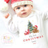 My First Christmas Sleepsuit, Personalised My First Christmas Babygrow, Baby’s 1st Christmas Outfit, Newborn Christmas Outfit, First Xmas