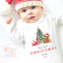 My First Christmas Sleepsuit, Personalised My First Christmas Babygrow, Baby’s 1st Christmas Outfit, Newborn Christmas Outfit, First Xmas