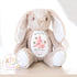 Personalised Fairy First Christmas Bunny Teddy Bear: Plush Christmas Keepsake