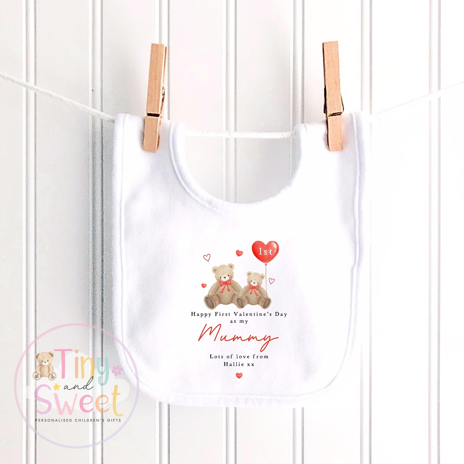 Valentines Day babygrow, 1st valentines day sleepsuit, 1st Valentines as My Daddy, New Dad Gift, Daddy Valentines