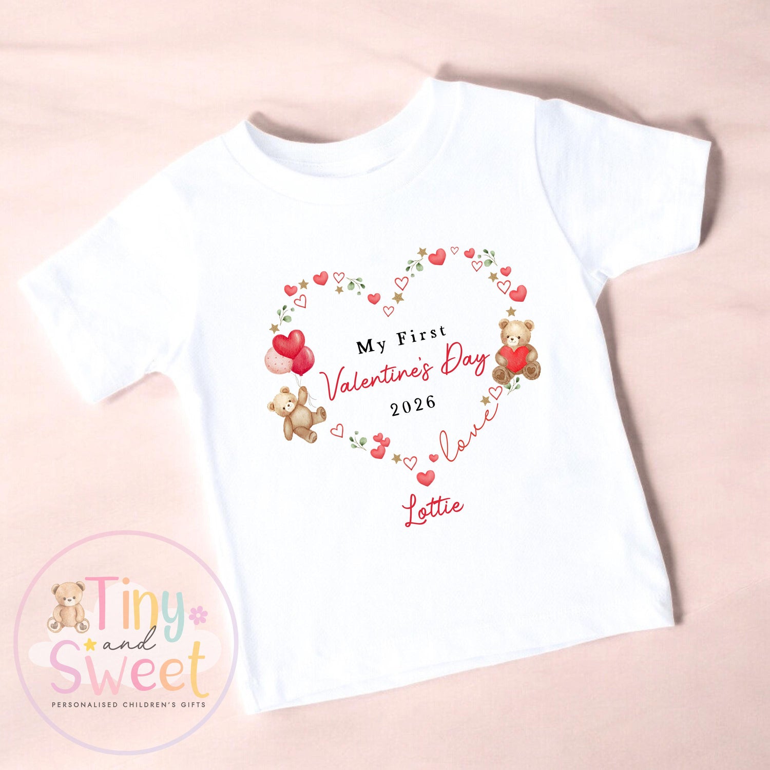 My First Valentines Day babygrow, 1st valentines day sleepsuit, 1st Valentines as My Daddy, New Dad Gift, Daddy Valentines