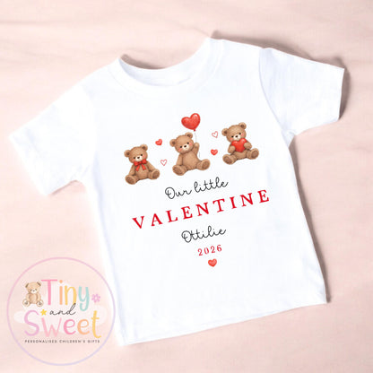 My First Valentines Day babygrow, 1st valentines day sleepsuit, 1st Valentines as My Daddy, New Dad Gift, Daddy Valentines