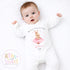 My First Valentines Day babygrow, 1st valentines day sleepsuit, 1st Valentines, New Baby Gift, Daddy Mummy Valentines
