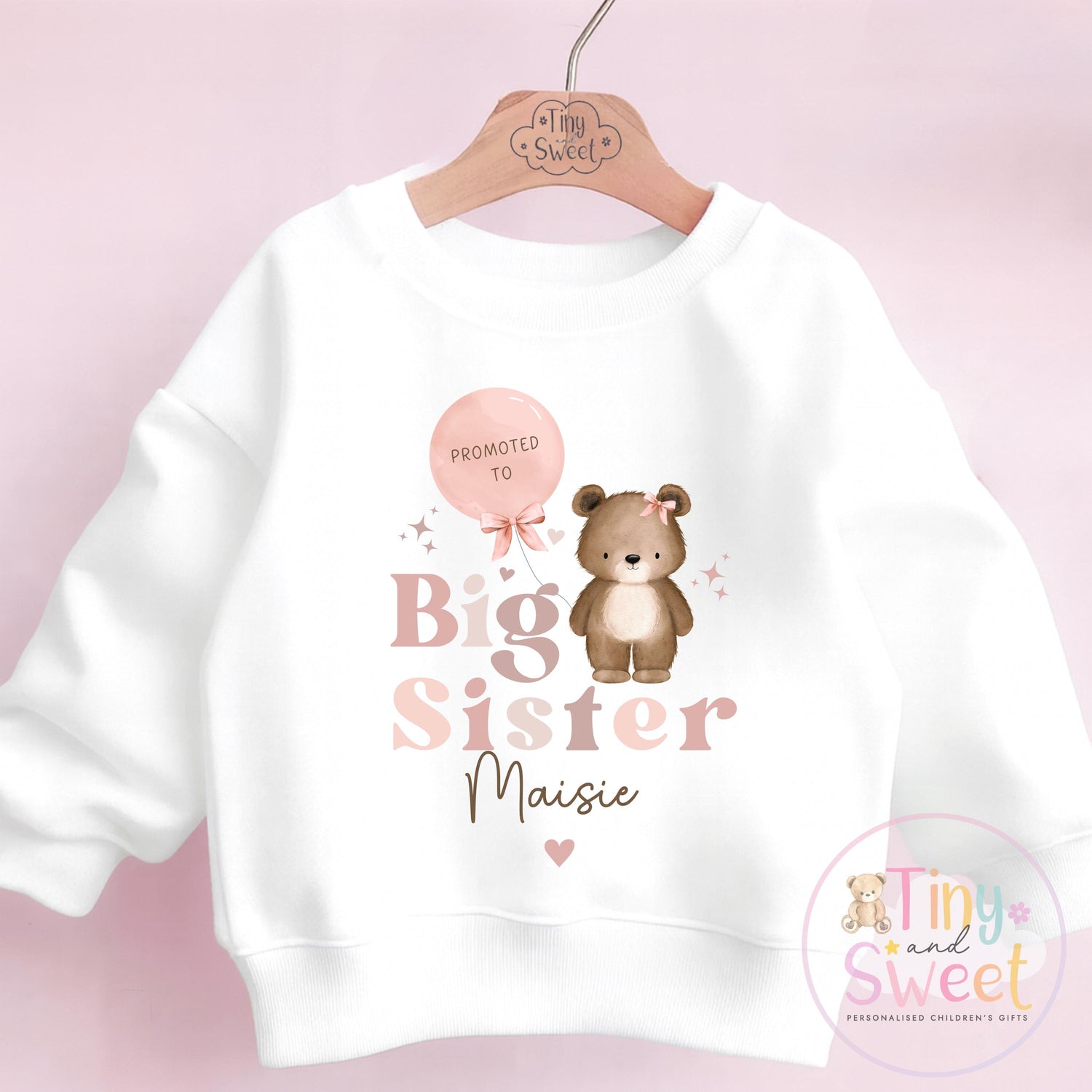 Big Sister Sweatshirt, Big Sister, Pastel Big Sister T Shirt, Big Sister Top, Big Sister Gift, Pregnancy Announcement, Little Sister T Shirt