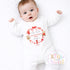 My First Valentines Day babygrow, 1st valentines day sleepsuit, 1st Valentines as My Daddy, New Dad Gift, Daddy Valentines