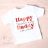 Happy Valentines Day Daddy T-Shirt: Gift for New Fathers, Toddler Tee, Custom Baby Name Option, Valentine Outfit, Daddys little valentine