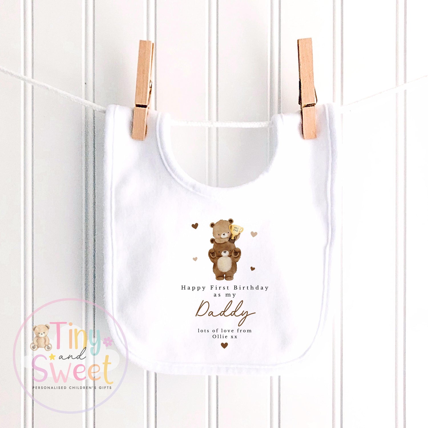 Happy Birthday Daddy, 1st Birthday as My Daddy, New Dad Gift, Dad Birthday, Daddy Birthday, Sleepsuit Babygrow Bodysuit Dad Birthday