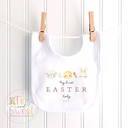 My First Easter Baby Outfit, Cotton Sleepsuit