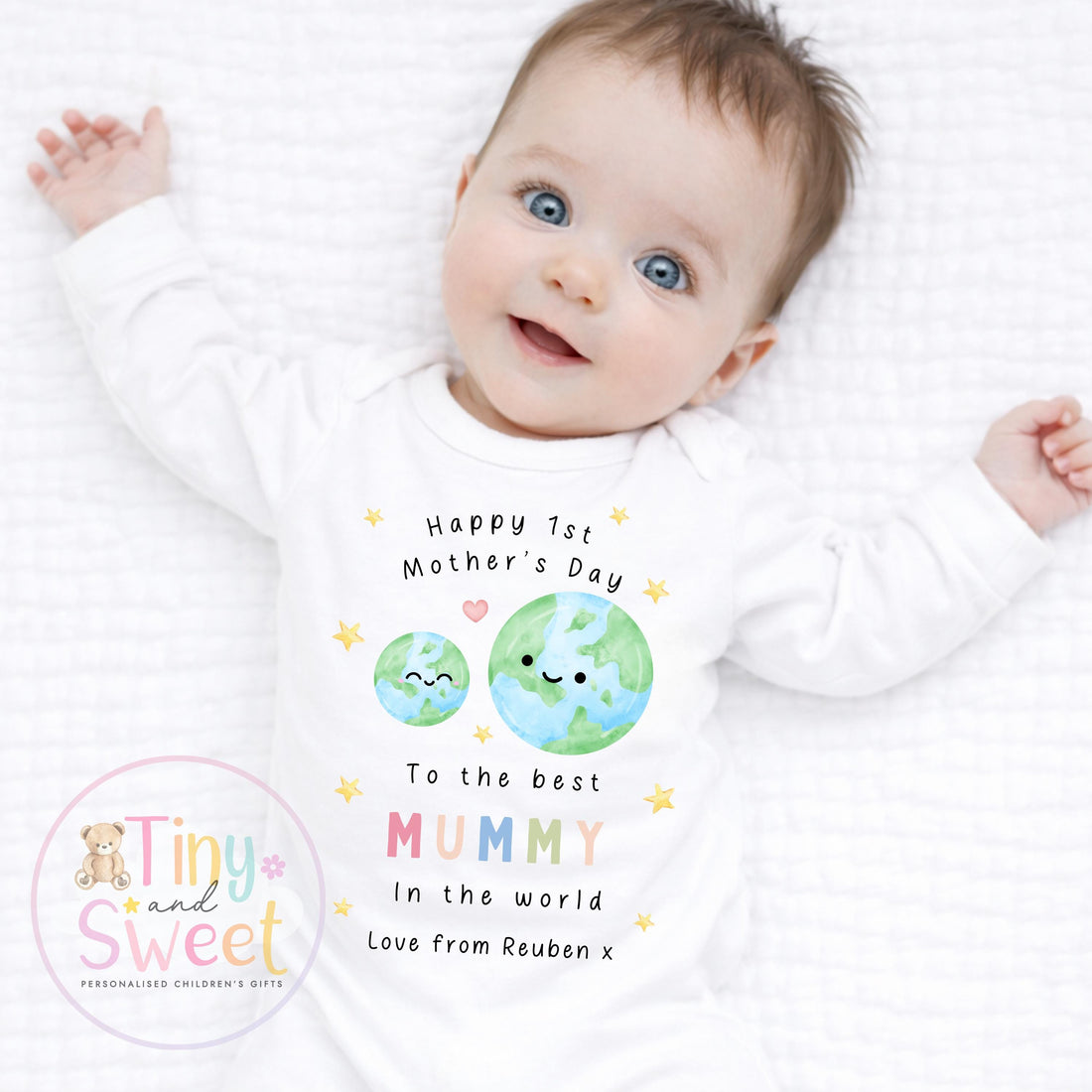 Mothers Day T Shirt, Mothers Day Babygrow, 1st Mothers Day as My Mummy, New Mum Gift, Mothers Day, Mum, Sleepsuit Babygrow Bodysuit