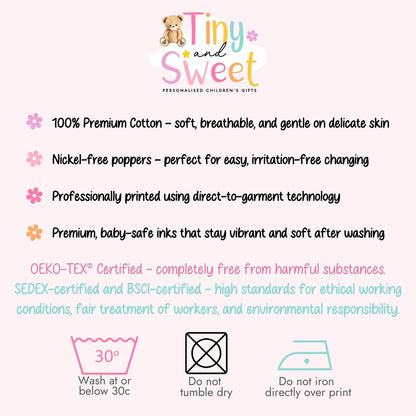 Mothers Day Sleepsuit, 1st Mothers Day as My Mummy, New Mum Gift, Mothers Day, Mum, Sleepsuit Babygrow Bodysuit Mommy Babybgrow